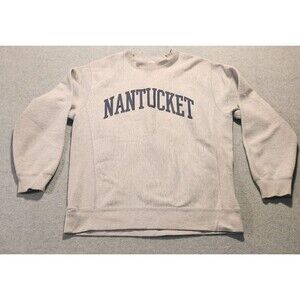 Nantucket Pullover Gray Sweatshirt Large Independent Trading Company